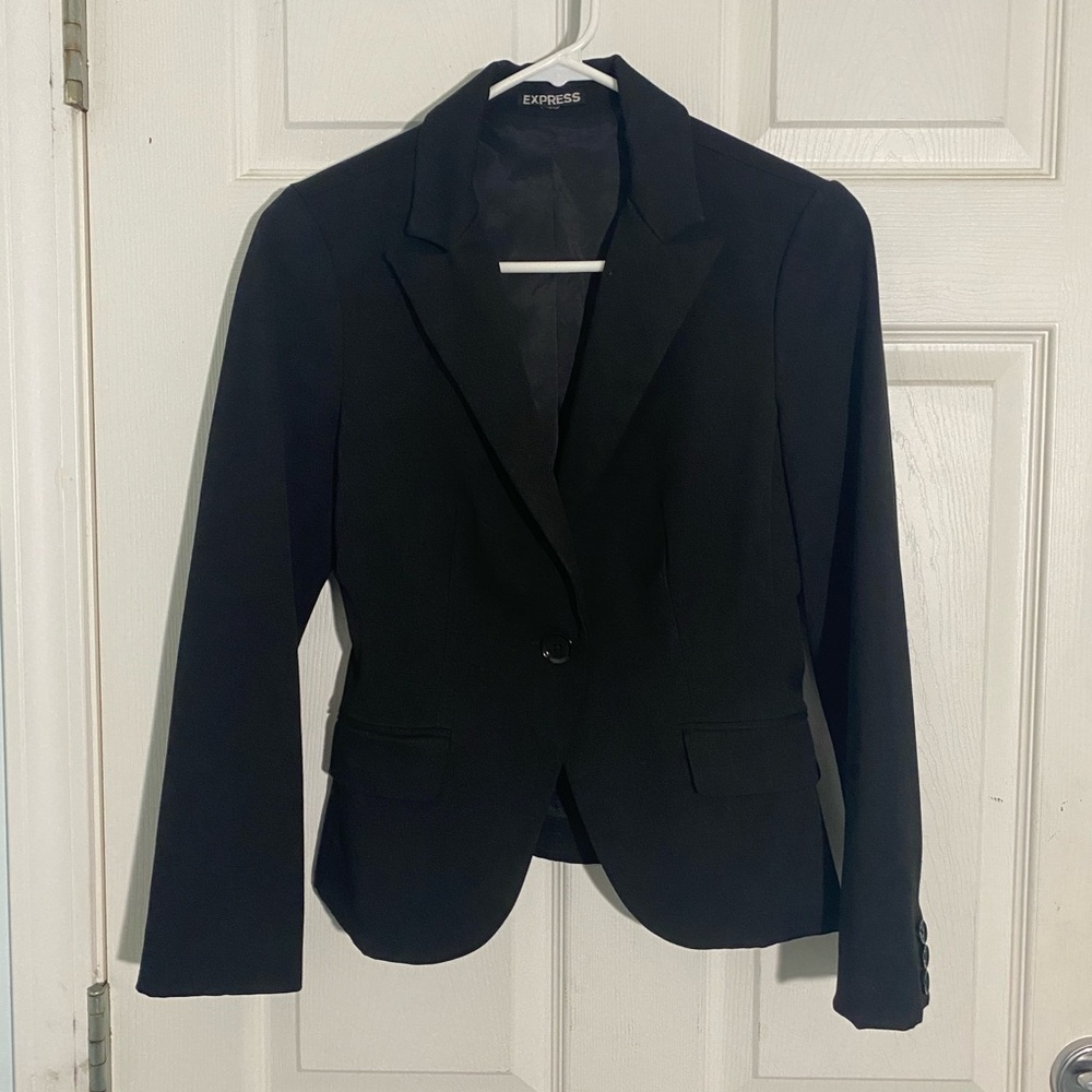 Express black blazer